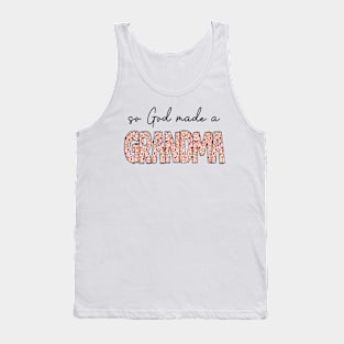 So God Made A So God Made A Grandma Tank Top